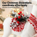 Jingle Jollys Christmas Reindeer 45cm Glitter Deer Ornaments Party Decorations-6