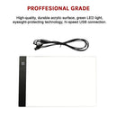 A4 LED Light Box Tracing Board Art Design Stencil Tattoo Copy Drawing Pad - RnR Galore