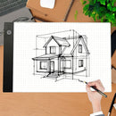 A4 LED Light Box Tracing Board Art Design Stencil Tattoo Copy Drawing Pad - RnR Galore