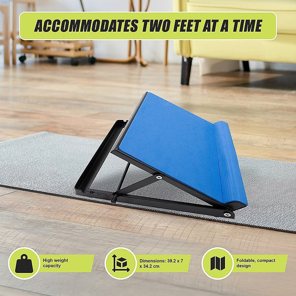 Adjustable Slant Board Stretching Ramp for Calf Ankle Incline - RnR Galore