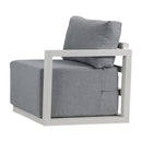 Alfresco 5 - Seater Deep - Seated Patio Set – White - RnR Galore