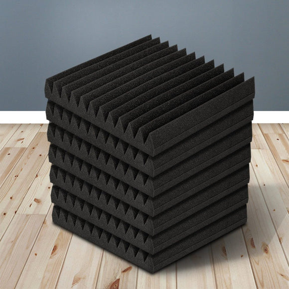 Alpha Acoustic Foam 20pcs 30x30x5cm Sound Absorption Proofing Panel Studio Wedge - RnR Galore