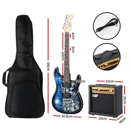 Alpha Electric Guitar Music String Instrument 20W Amplifier - RnR Galore