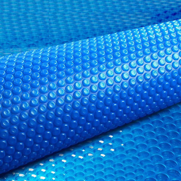 Aquabuddy Pool Cover 8x4.2m 400 Micron Swimming Pool Solar Blanket Blue - RnR Galore