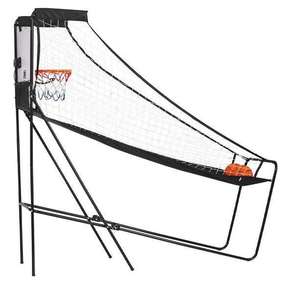 Arcade Basketball Game Hoop LED Electronic Scorer Single Shot Indoor Kid Adult - RnR Galore