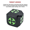 Archery 3D Dice Target Cube Reusable 18 Sides 23CM Self Healing XPE Foam Target - RnR Galore