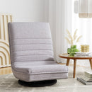 Ariss Swivel Floor Chair 360 Adjustable Foldable Lounge Seat Floor Sofa Chair Grey - RnR Galore