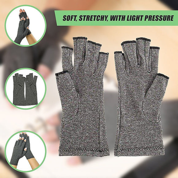 Arthritis Gloves Compression Joint Finger Hand Wrist Support Brace - Large - RnR Galore