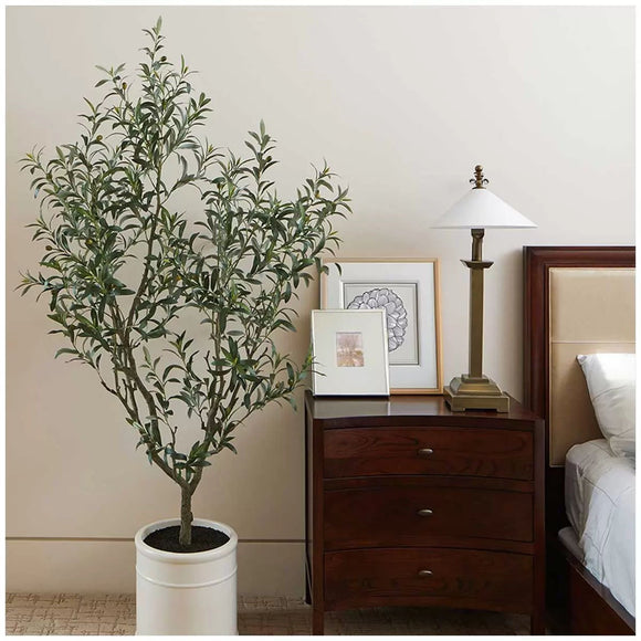 Artificial Olive Tree In French Crock Pot 2M - RnR Galore