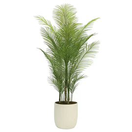 Artificial Palm Tree In Ribbed Pot 2M - RnR Galore