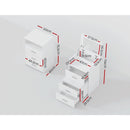 Artiss 2 - in - 1 Dressing Table Stool Set Bedside Table White - RnR Galore