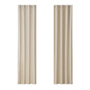 Artiss 2X Blockout Curtains Eyelet 140x230cm Beige - RnR Galore