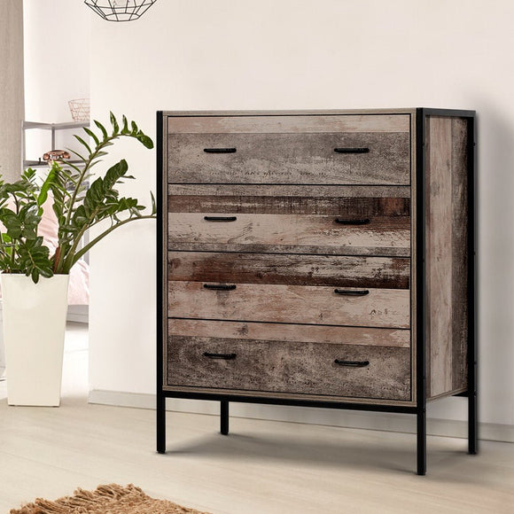 Artiss 4 Chest of Drawers - BARNLY - RnR Galore