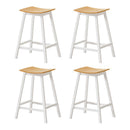 Artiss 4x Bar Stools Wooden Chairs Oak - RnR Galore