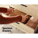 Artiss 6 Chest of Drawers - BRIONY Oak - RnR Galore