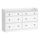 Artiss 6 Chest of Drawers - PETE White - RnR Galore