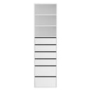 Artiss 6 Chest of Drawers Tallboy Cabinet White - RnR Galore