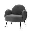 Artiss Armchair Boucle Charcoal Hanes - RnR Galore