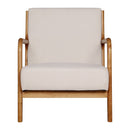 Artiss Armchair Fabric Beige Olive - RnR Galore