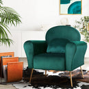 Artiss Armchair Green Velvet Caroline - RnR Galore
