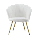 Artiss Armchair Teddy Fleece White Callista - RnR Galore