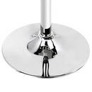 Artiss Bar Table Gas Lift Round White - RnR Galore