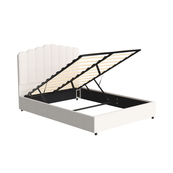 Artiss Bed Frame Double Size Boucle FION - RnR Galore