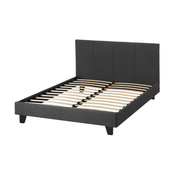 Artiss Bed Frame Double Size Charcoal NEO - RnR Galore