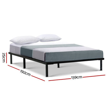 Artiss Bed Frame Double Size Metal Bed Frame TED - RnR Galore