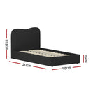 Artiss Bed Frame King Single Size Boucle DARA - RnR Galore