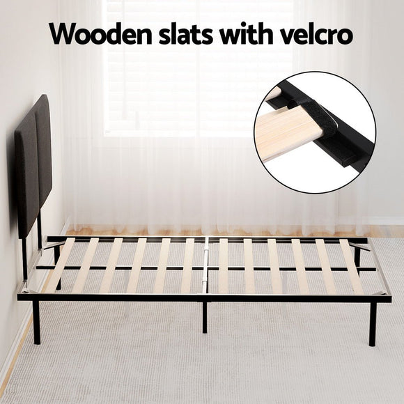 Artiss Bed Frame King Single Size Metal Frame NOR - RnR Galore