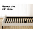 Artiss Bed Frame King Size Beige AMMY - RnR Galore