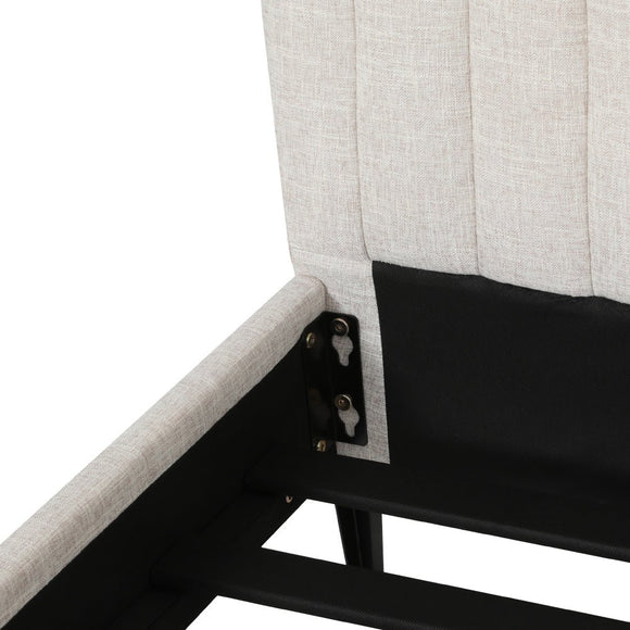 Artiss Bed Frame King Size Beige AMMY - RnR Galore