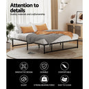 Artiss Bed Frame King Size Metal Bed Frame TINO - RnR Galore