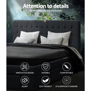 Artiss Bed Frame King Size with 4 Drawers Charcoal AVIO - RnR Galore