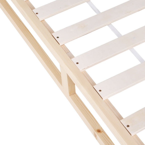 Artiss Bed Frame King Size Wooden Base Mattress Platform Timber Pine KALAM - RnR Galore