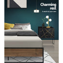 Artiss Bed Frame Metal Bed Frame Bed Base OSLO - Queen - RnR Galore