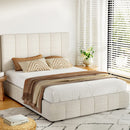 Artiss Bed Frame Queen Size Beige TETTE - RnR Galore