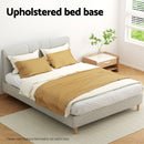 Artiss Bed Frame Queen Size Beige ZORA - RnR Galore
