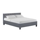 Artiss Bed Frame Queen Size Grey VANKE - RnR Galore