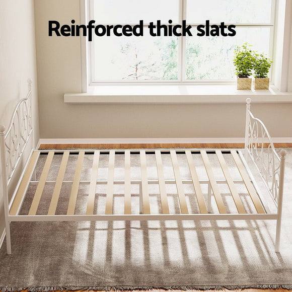 Artiss Bed Frame Queen Size Metal Bed Frame GROA - RnR Galore