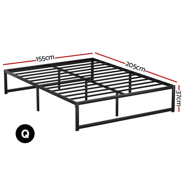 Artiss Bed Frame Queen Size Metal Bed Frame TINO - RnR Galore