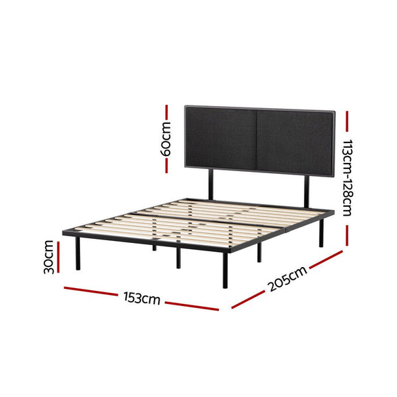 Artiss Bed Frame Queen Size Metal Frame NOE - RnR Galore