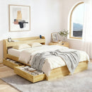 Artiss Bed Frame Queen Size with Charging Ports and 2 Drawers AURA - RnR Galore