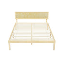 Artiss Bed Frame Queen Size Wooden Base Mattress Platform Timber Pine YUMI - RnR Galore