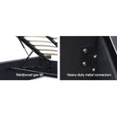 Artiss Bed Frame with 36cm Giselle Mattress Set King Single Gas Lift Base Grey - RnR Galore