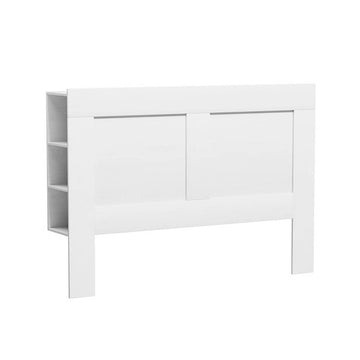 Artiss Bed Head Headboard Queen with Shelves - CABI White - RnR Galore