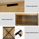 Artiss Bedside Table Drawers Side Table Shelf Storage Nightstand Rust Oak KRAVU - RnR Galore