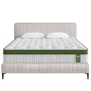 Artiss BedStory King Bed Frame with Mattress Set Platform Base Pocket Coil Linen Upholstered - RnR Galore