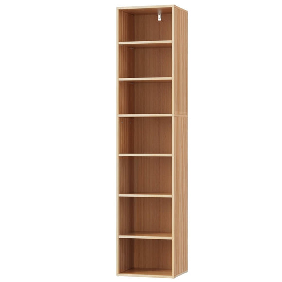 Artiss Bookshelf 7 Tiers MILO Pine - RnR Galore